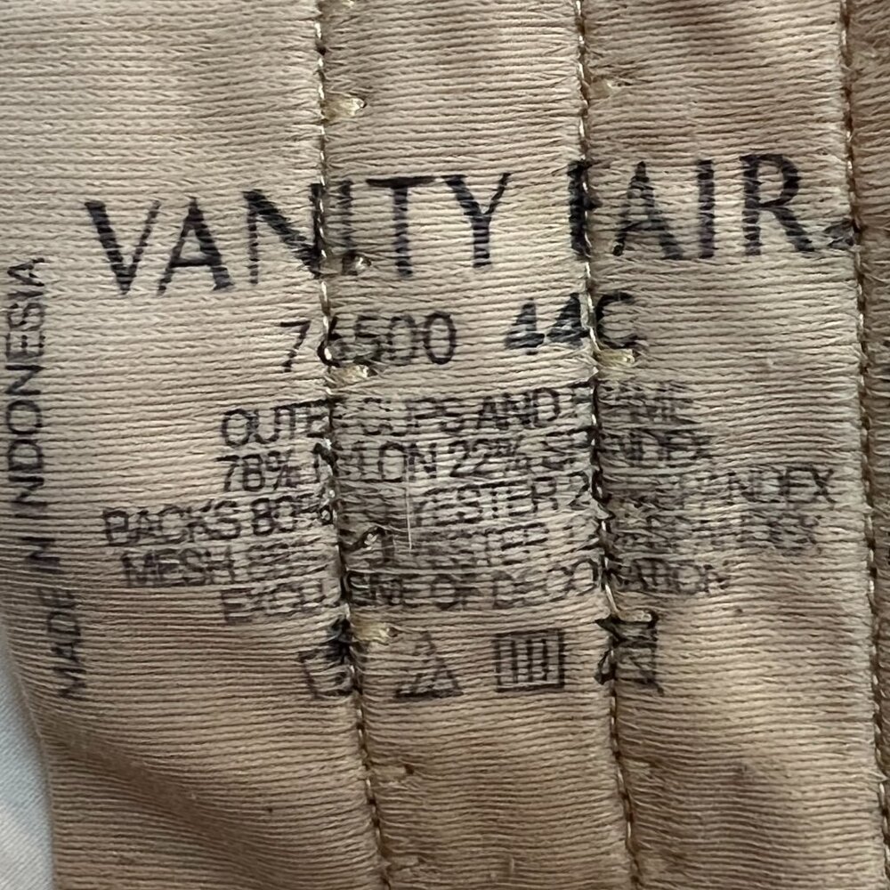 44C underwire bra